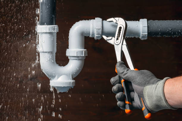Professional Emergency Plumber technician working in Laconia, IN